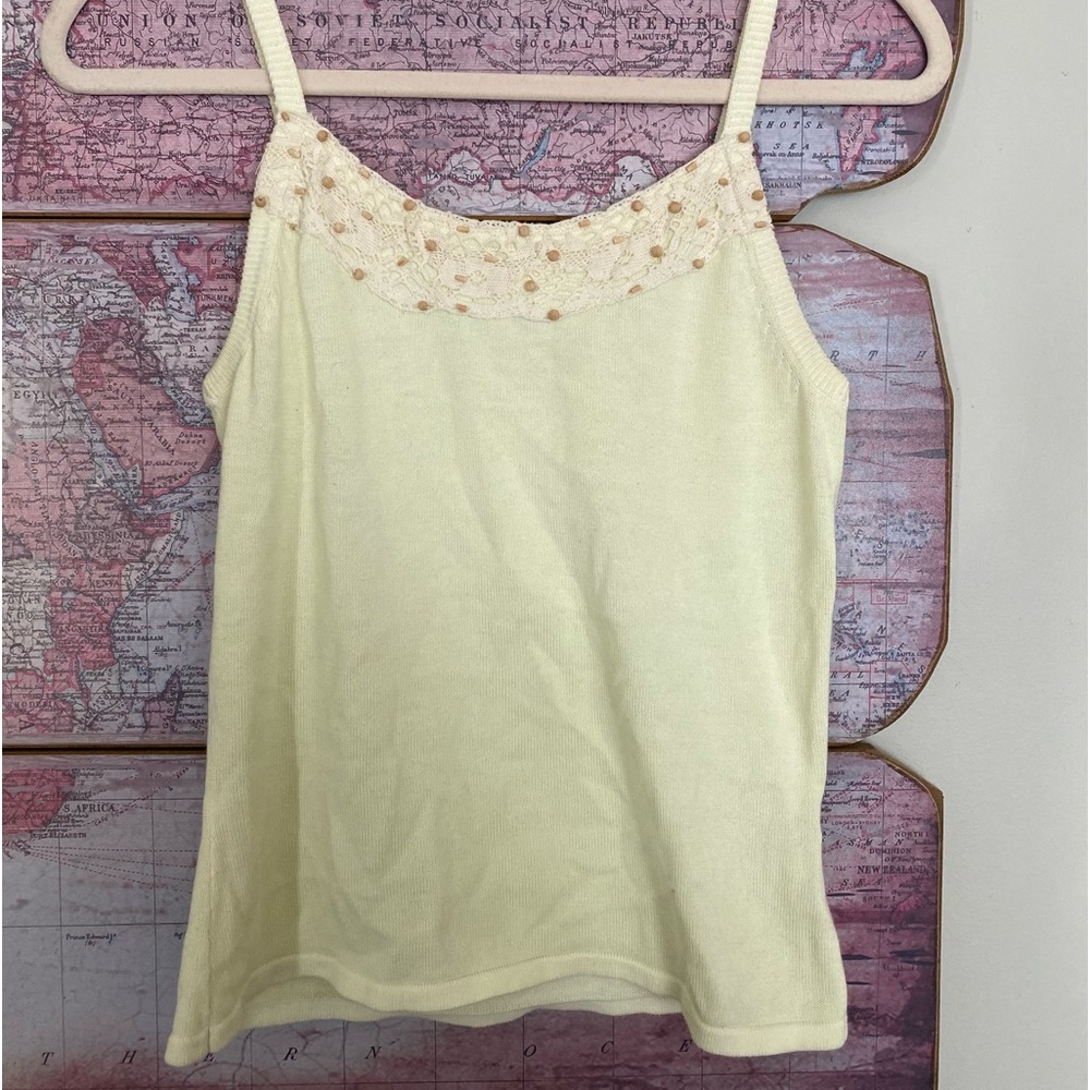 Y2K Mint green cami